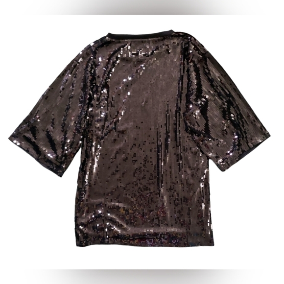 NWT Jainmy Martinez Birthday Queen Sequins Shirt Dress One Size - Picture 5 of 7